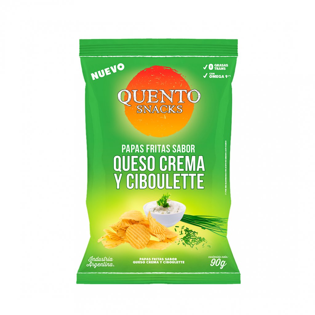Snack Papas Fritas Ciboulette Quento 82 g