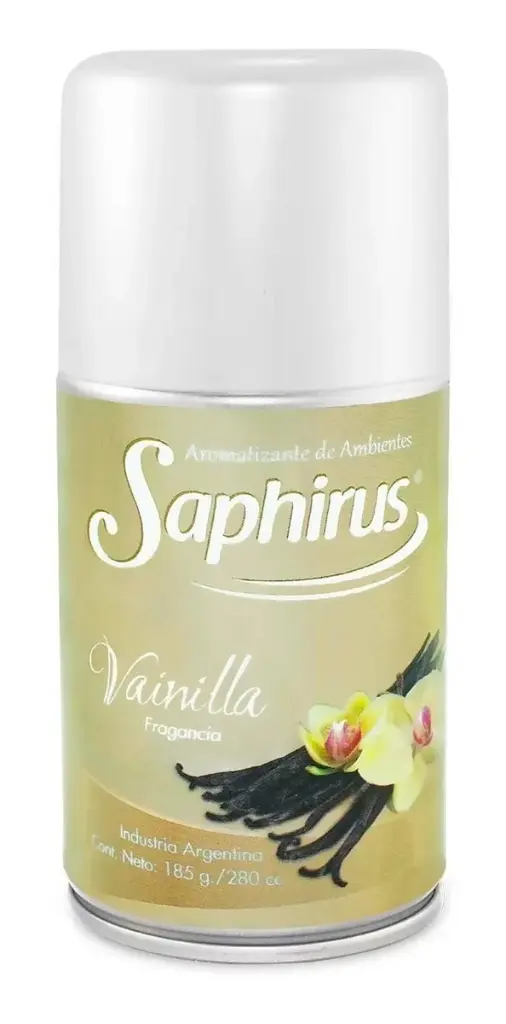 Aromatizante de Ambientes Vainilla Spray Saphirus 185 g