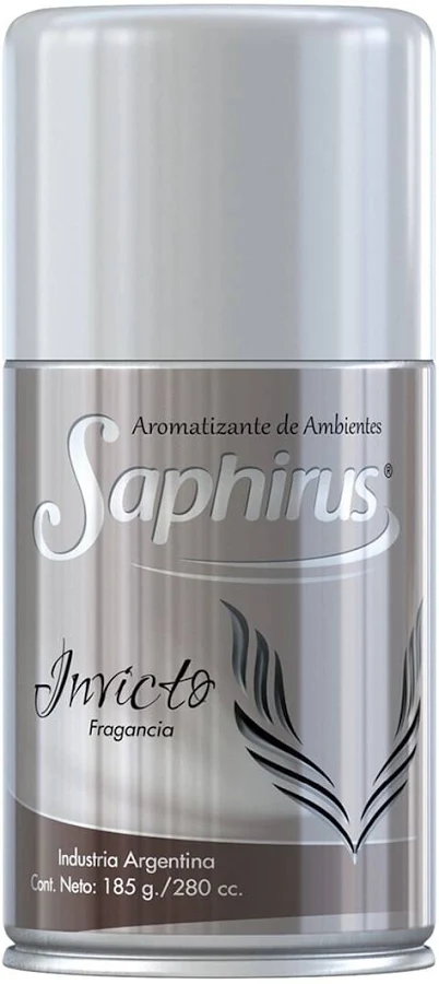 Aromatizante de Ambientes Invicto Spray Saphirus 185 g