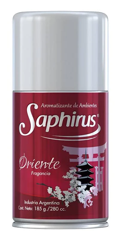Aromatizante de Ambientes Oriente Spray Saphirus 185 g