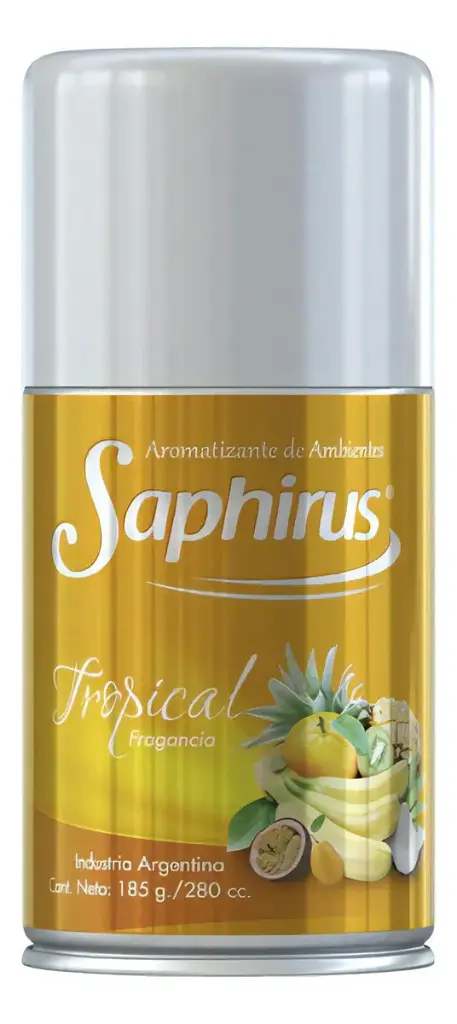 Aromatizante de Ambientes Tropical Spray Saphirus 185 g