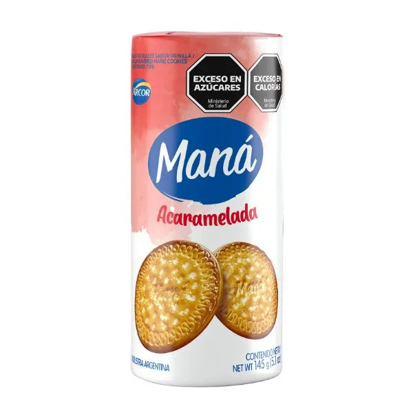 Galletitas Acarameladas El Mana 145 g