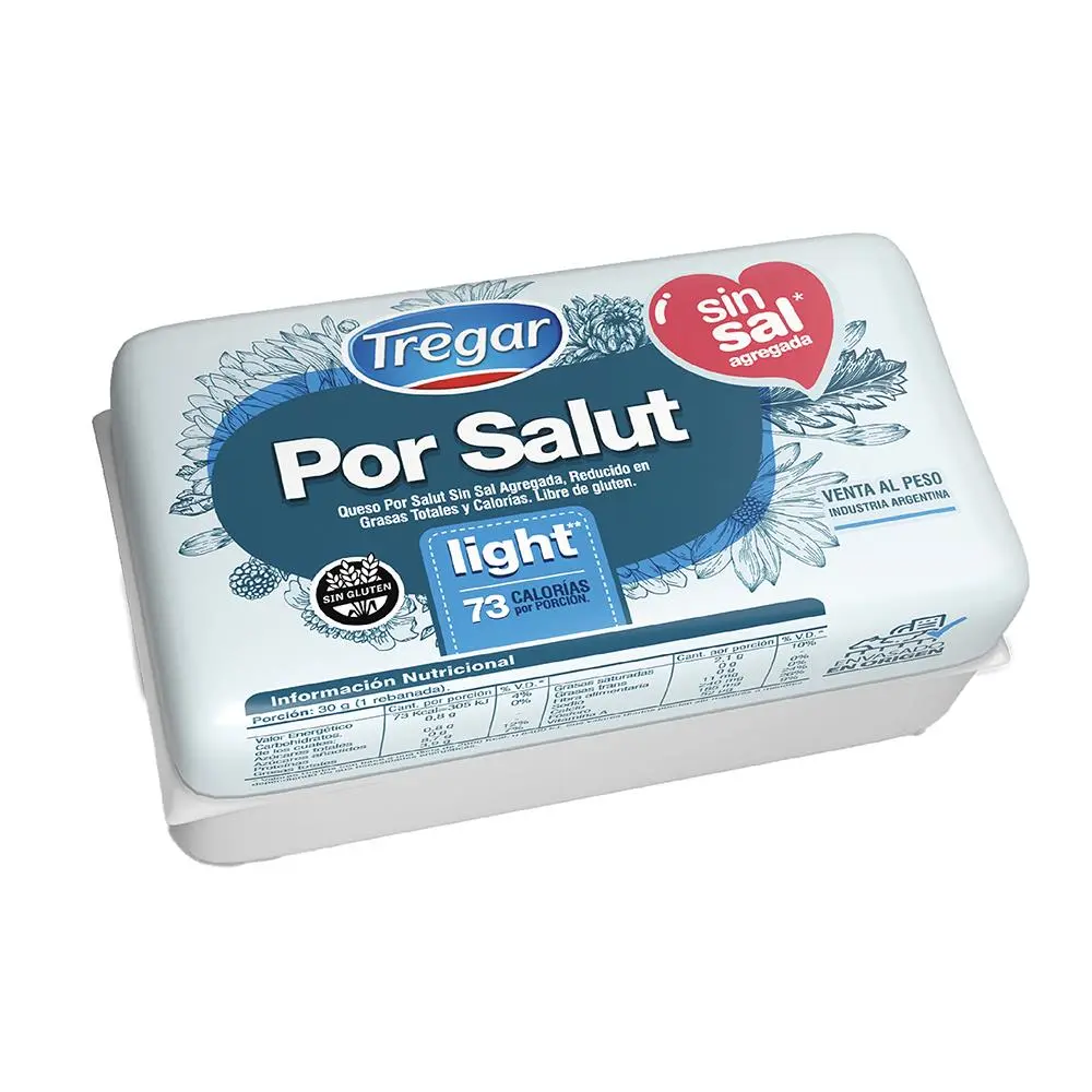 Queso Por Salut Sin Sal Tregar 500 g