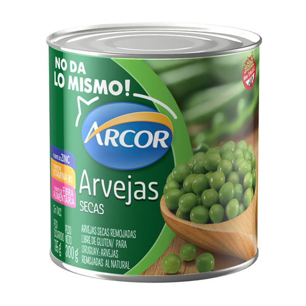 Arvejas Secas Arcor 300g