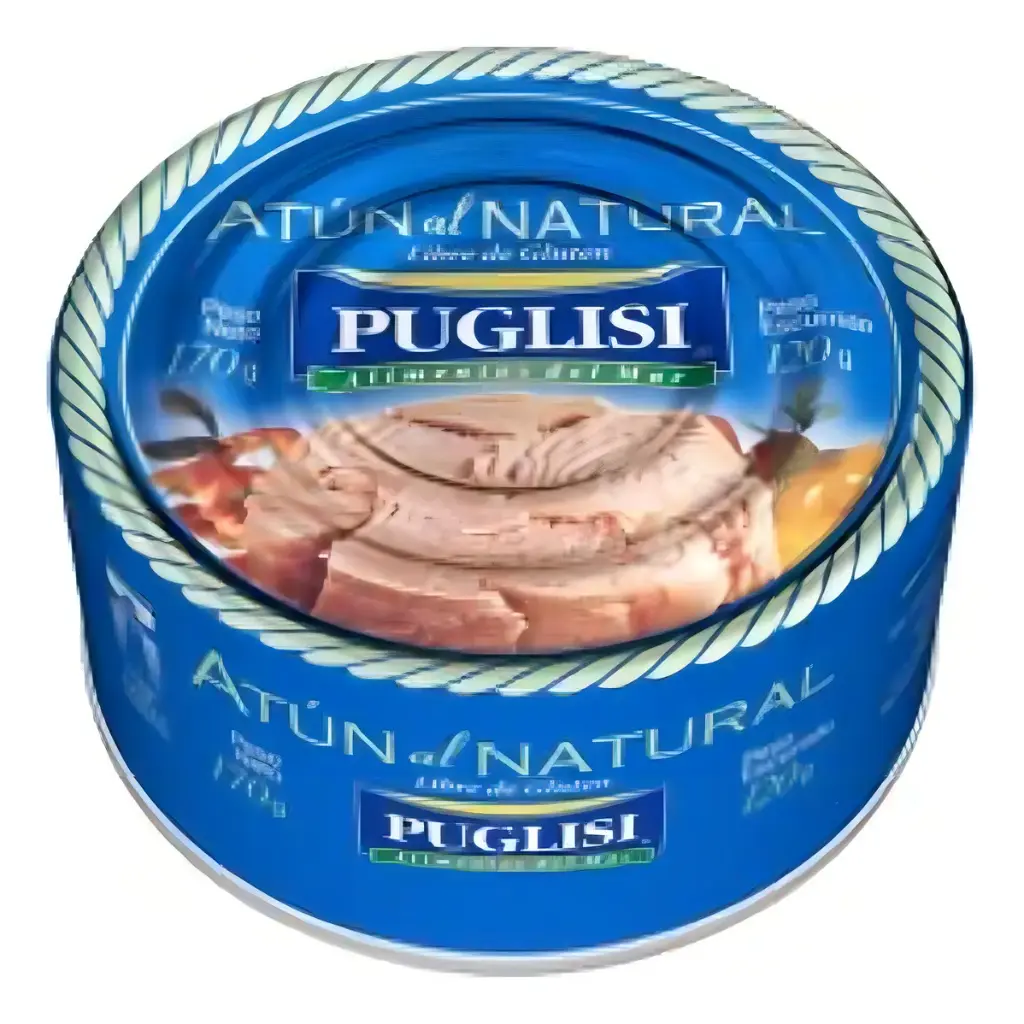 Atun al Natural Sin Sal Puglisi 170 g