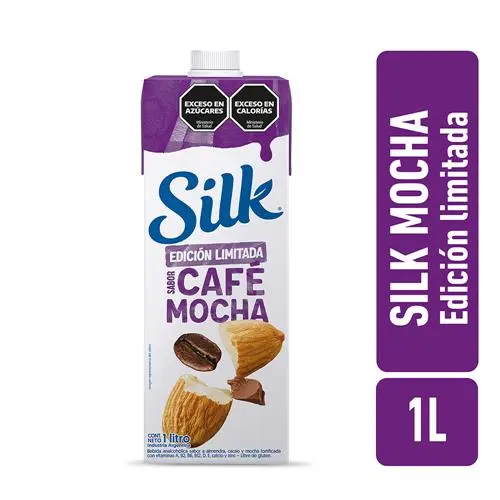 Bebida Vegetal Almendras Sabor Mocha Silk 1000 Ml