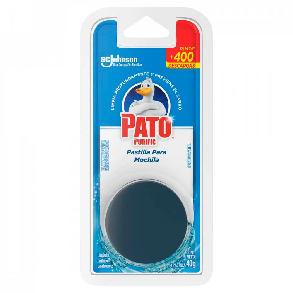 Bloque Para Mochila De Inodoro Pato 40 g