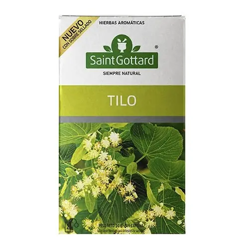 Té en saquitos tilo Saint Gottard 20 s