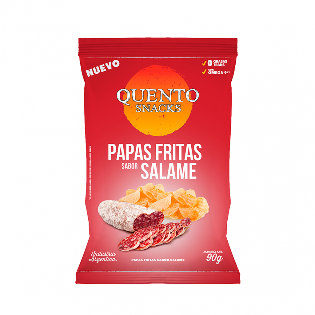 Snack Papas Fritas Salame Quento 82 g