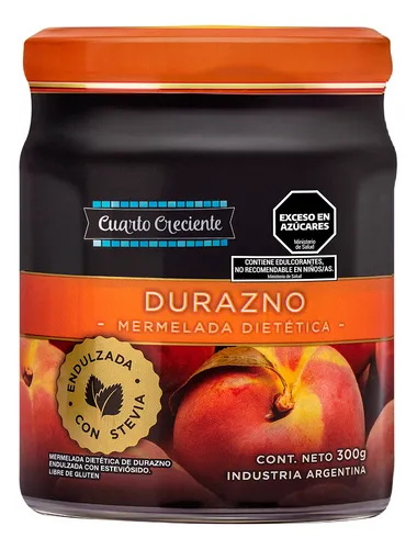 Mermelada Durazno Cuarto Creciente 280g