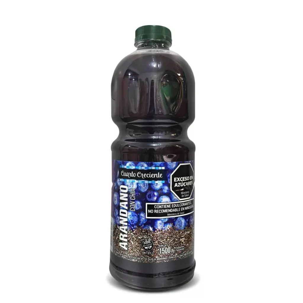 Jugo de Arándano con Chia Cuarto Creciente 1500Ml