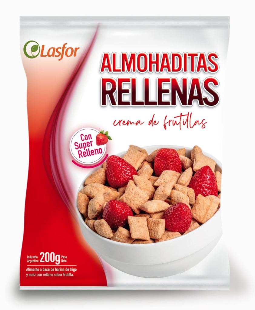 Almohaditas Frutilla Lasfor 200 g