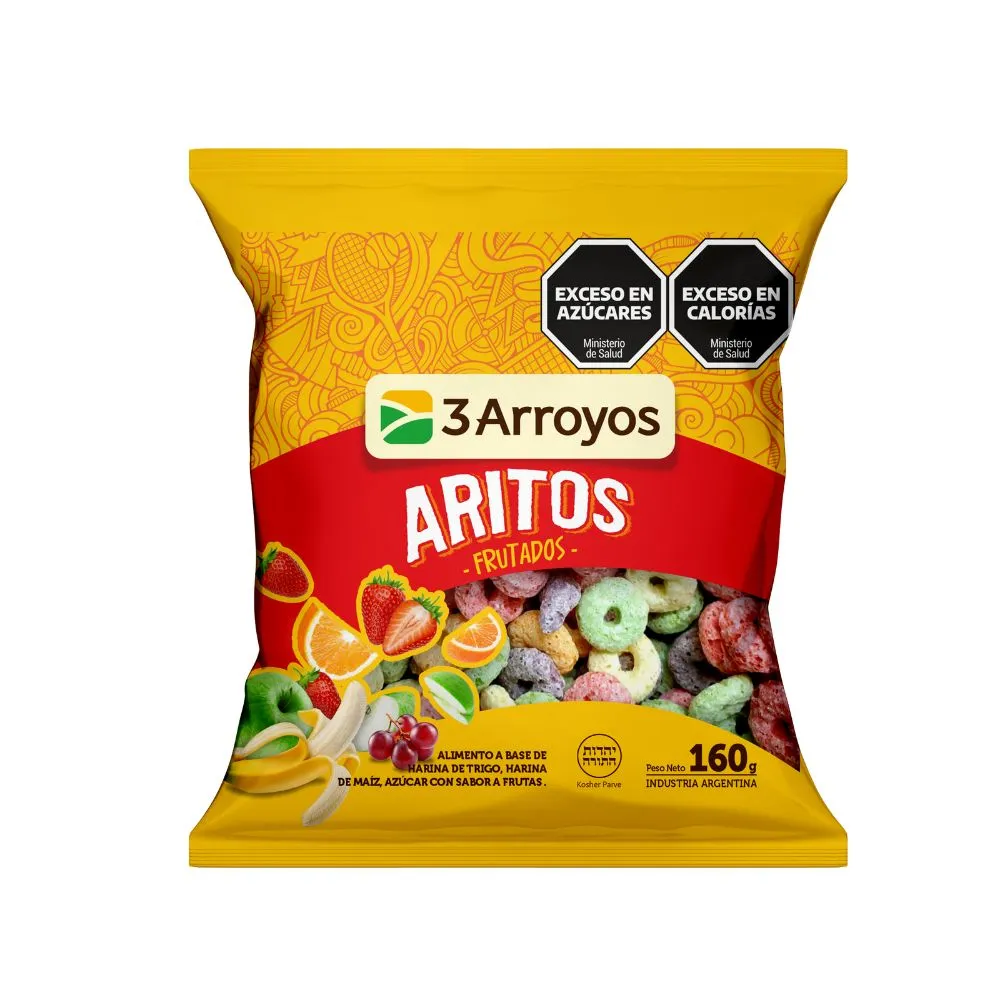 Aritos Frutados 3 Arroyos 160 g