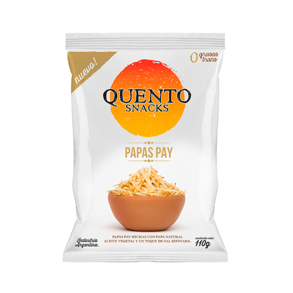 Snack Papas Fritas Pay Quento 110 g