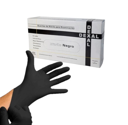 Guantes Nitrilo Dexal x100 Talle L