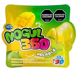 Gomitas Mogul 360 Pelables sabor Mango x 26gr