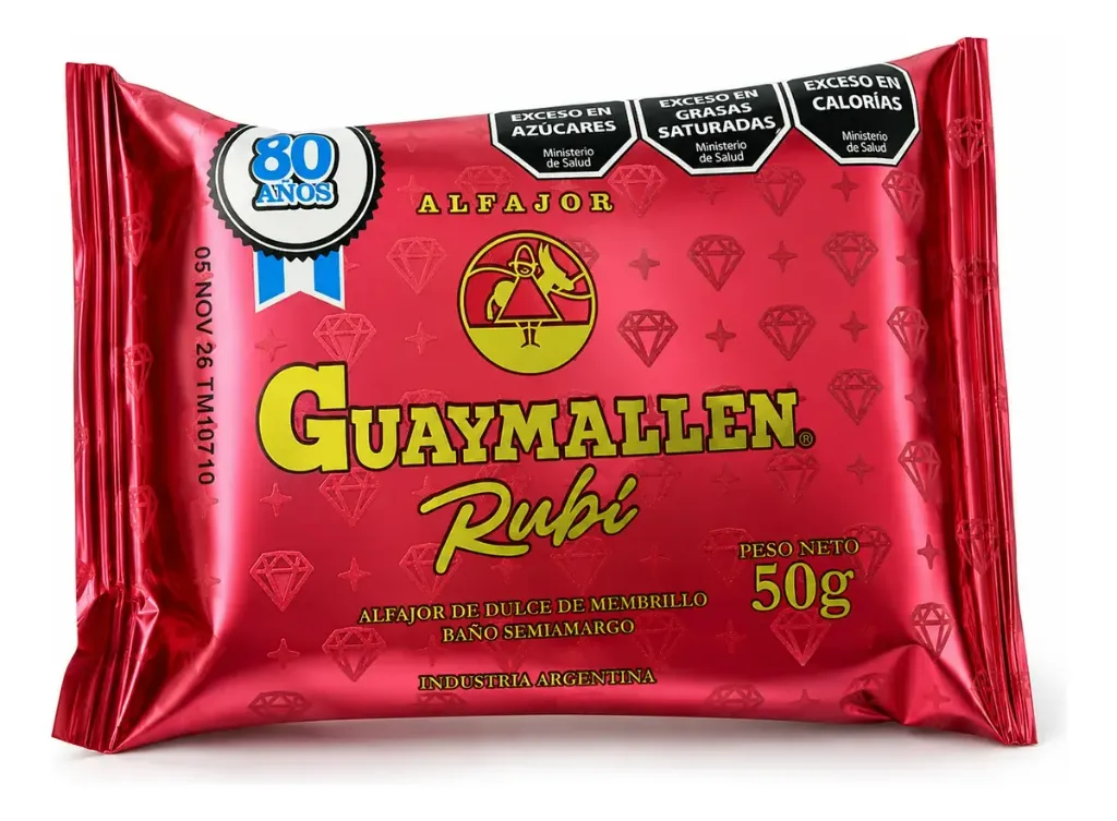 Alfajor Guaymallen Rubi