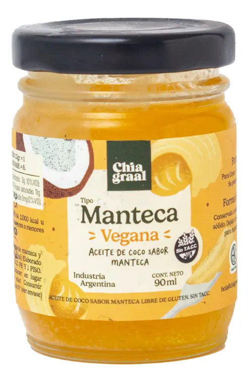 Aceite De Coco Manteca Chia Graal 180g