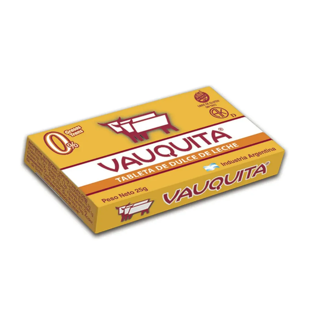 Tableta dulce de leche Vauquita 25 g