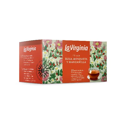 Té Rosa Mosqueta y Manzanilla La Virginia 20u