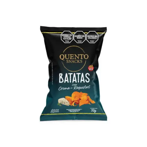 Snack Batata Roquefort Quento 70 g