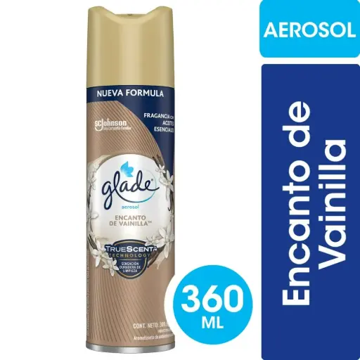 Desodorante Ambiente Glade Aerosol Vainilla 360ml