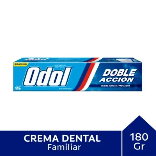Pasta dental odol doble acción 180grs