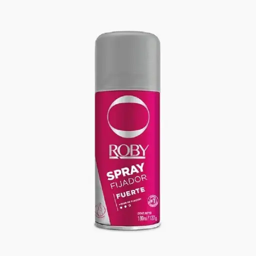 Spray fijador roby fuerte 127grs