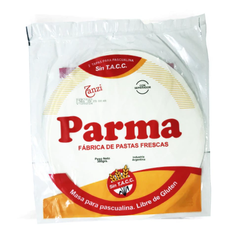 Tapa para Tarta Sin TACC Parma 330 g