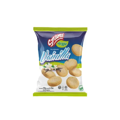 Polvorones Vainilla Veggies 120 Gr Smams