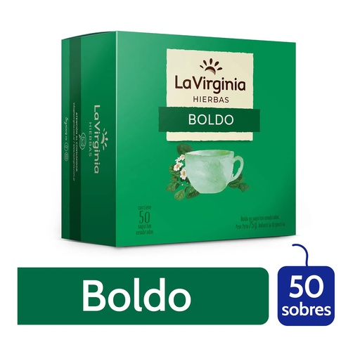 LA VIRGINIA boldo x 50.saq