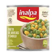 Arveja Choclo Dueto Inalpa 300 gr
