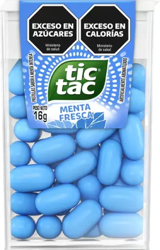Pastillas Sabor Menta Fresca Tic Tac 16 g