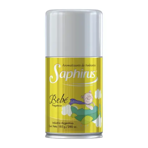 Aromatizante De Ambientes Bebe Saphirus Spray 185 g