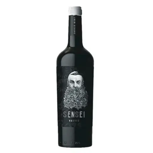 Vino tinto sensei malbec ahumado 750cm3