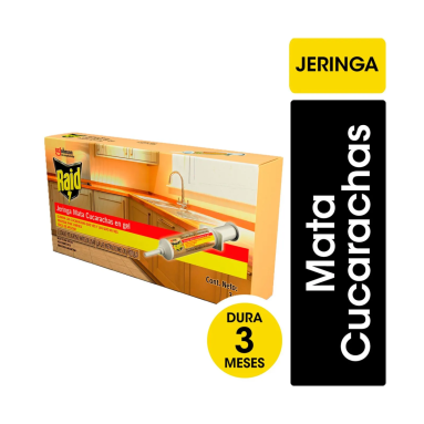 Jeringa Raid Max Mata Cucarachas 3 g