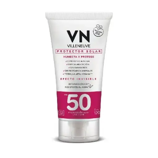 Protector solar villeneuve crema fps 50 120cm3