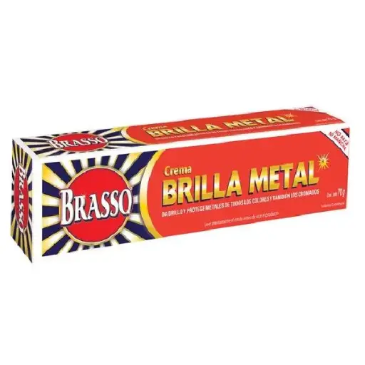 Brilla metal brasso crema 70grs