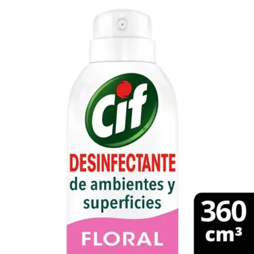 Desinfectante Aerosol Bioactive Floral Cif 360 ml