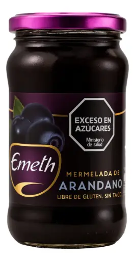 Mermelada Arandano Emeth 454 g