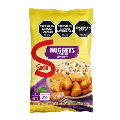 Nuggets de Pollo Crocantes Sadia 300 g