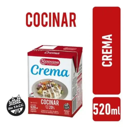 Crema para Cocinar La Serenisima 520 g