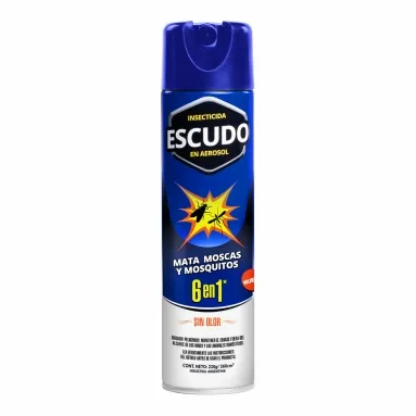 Insecticida Mata Mosca y Mosquitos Sin Olor Escudo 360 ml