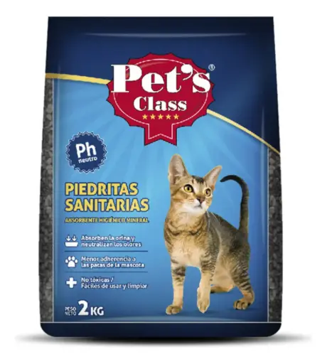 Piedras Sanitarias Clasica Pets Class 2 kg