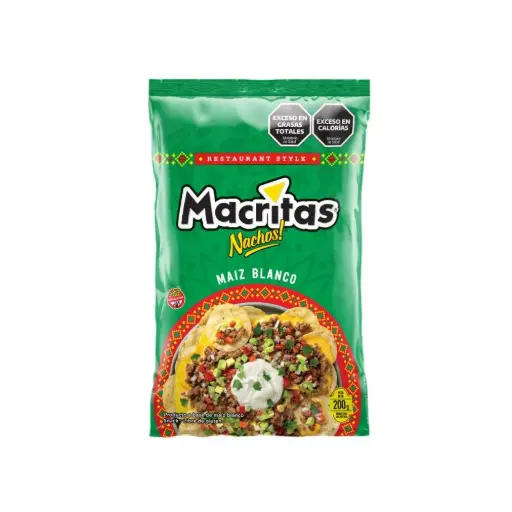 Nachos Maiz Blanco Restaurant Style Macritas 200 g