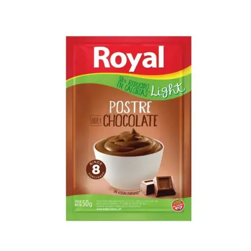 Postre Chocolate Light Royal 50 g