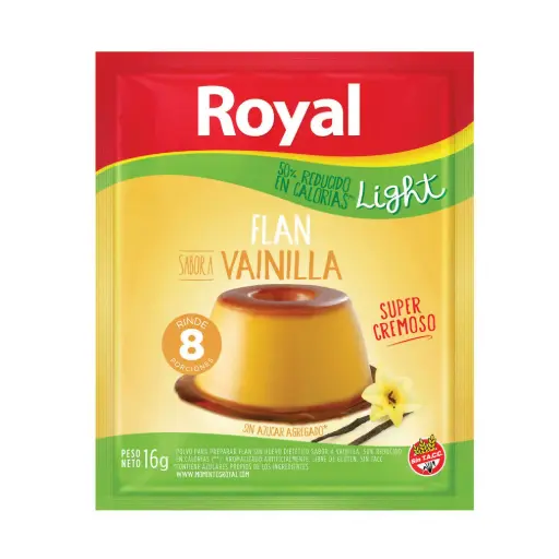 Postre Vainilla Light Royal 43 g