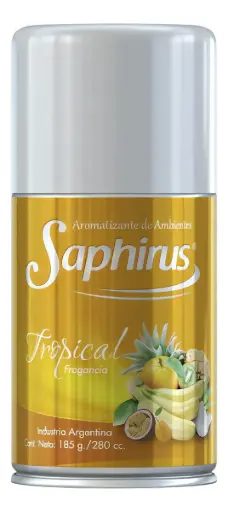 Aromatizante de Ambientes Tropical Spray Saphirus 185 g