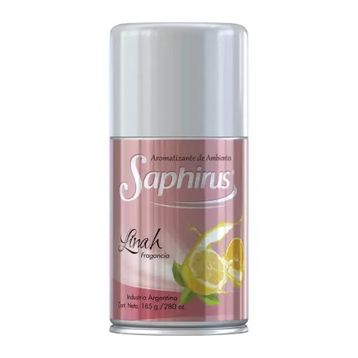 Aromatizante de Ambientes Linah Spray Saphirus 185 g