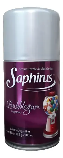Aromatizante de Ambientes Bubblegum Spray Saphirus 185 g